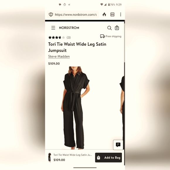 Tori Tie Waist Wide Leg Satin Jumpsuit - Picture 15 of 15